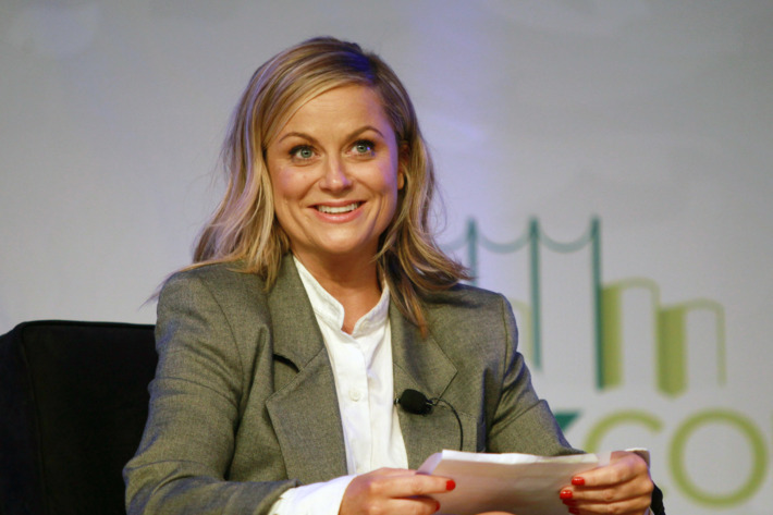 NEW YORK, NY - MAY 31: Amy Poehler attends day 3 of the 2014 Bookexpo America at The Jacob K. Javits Convention Center on May 31, 2014 in New York City. (Photo by Steve Sands/WireImage)