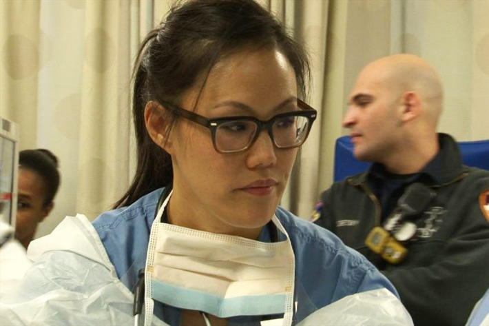 NY MED - A fresh edition of the multi award-winning "NY Med" airs this summer after nearly two years of production. Expanding their scope, the producers offer a riveting tale of two cities in Manhattan's New York Presbyterian Hospital and Newark's University Hospital. NY Med returns Thursday, June 26 (10:00-11:00 p.m., ET/PT), airing on the ABC Television Network. (ABC/Frame Grab)HOSPITAL STAFF