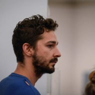 NEW YORK, NY - JUNE 27: Shia LaBeouf is arraigned in Midtown Community Court, on June 27, 2014 in New York City. The actor is charged with harrassment, disorderly conduct and criminal trespass following an incident during the show' "Cabaret" Thursday night. (Anthony DelMundo-Pool/Getty Images)