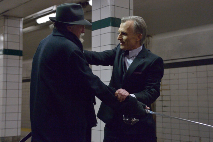 THE STRAIN "For Services Rendered" -- Episode 7 (Airs Sunday, August 24, 10:00 pm e/p) -- Pictured: (L-R) David Bradley as Abraham Setrakian, Richard Sammel as Thomas Eichhorst.