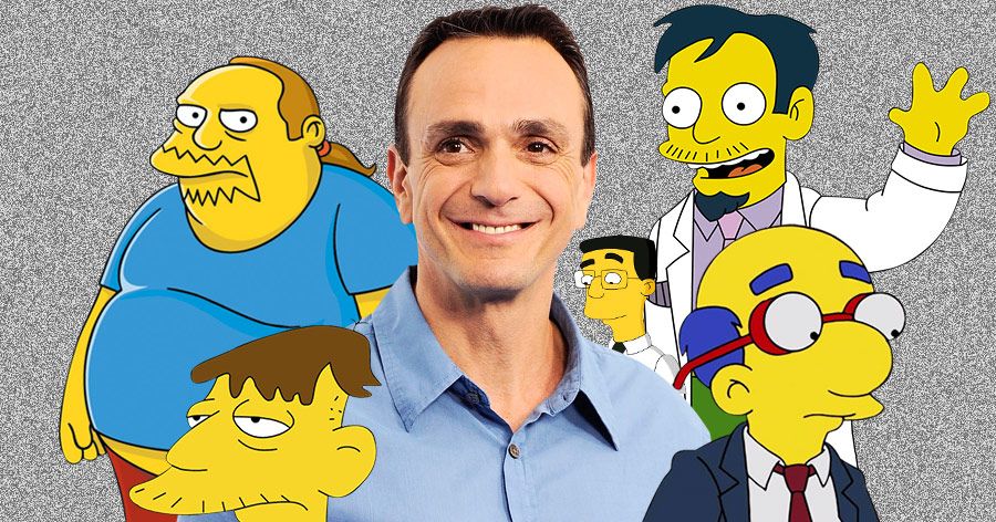  Hank Azaria and his Simpsons Chatacters