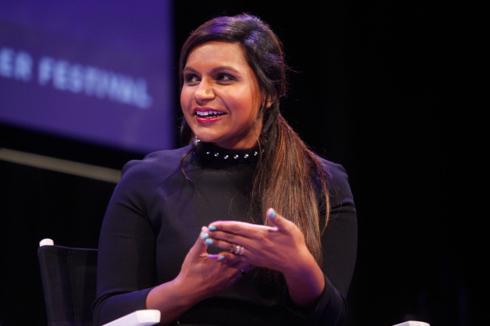 NEW YORK, NY - OCTOBER 11: Mindy Kaling participates in a conversation with New Yorker television critic Emily Nussbaum during the New Yorker Festival on October 11, 2014 in New York City. (Photo by Thos Robinson/Getty Images for The New Yorker)