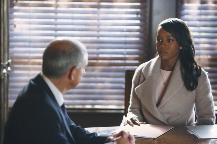 HOW TO GET AWAY WITH MURDER - "He Deserved to Die" (ABC/Michael Ansell)DEAN BUCHANAN, AJA NAOMI KING