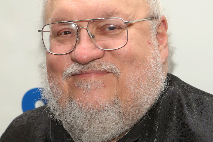 NEW YORK, NY - OCTOBER 26: "Game of Thrones" creator George R.R. Martin promotes his book "The World of Ice and Fire: The Untold History of Westeros and the Game of Thrones" at 92nd Street Y on October 26, 2014 in New York City. (Photo by Taylor Hill/FilmMagic)