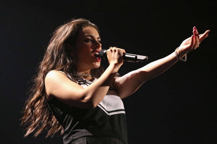 Recording artist Charli XCX performs onstage at KIIS FM's Jingle Ball 2014 Powered by LINE at Staples Center on December 5, 2014 in Los Angeles, California.