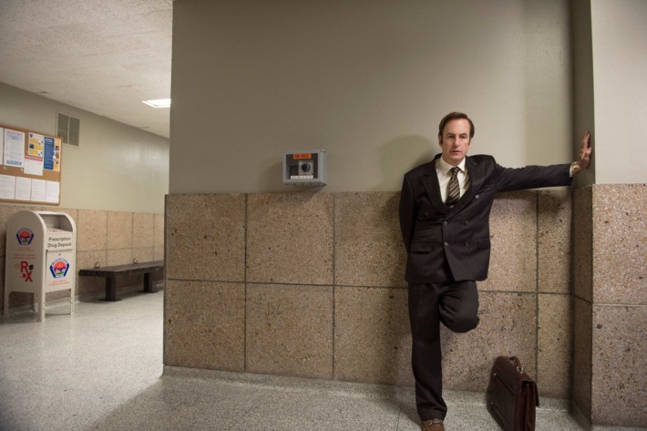 Bob Odenkirk as Saul Goodman - Better Call Saul _ Season 1, Episode 4.