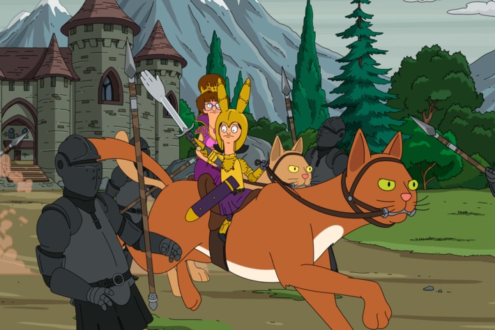 BOB'S BURGERS: Louise reads her story for the chance to be Aunt Gayle's "date" for the evening via an essay contest in the all-new "The Gayle Tales" episode of BOB'S BURGERS.