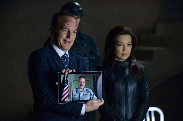 MARVEL'S AGENTS OF S.H.I.E.L.D. - "Aftershocks" - In the midseason premiere, "Aftershocks," Coulson's team must deal with the consequences of their war with Hydra as shocking revelations threaten to tear them apart, and Hydra makes a dangerous move that may involve a traitor in S.H.I.E.L.D.'s midst. "Marvel's Agents of S.H.I.E.L.D." returns for a dynamic, action-packed second half of season two, TUESDAY, MARCH 3 (9:00-10:00 p.m., ET) on the ABC Television Network. (ABC/Eric McCandless)CLARK GREGG, MING-NA WEN