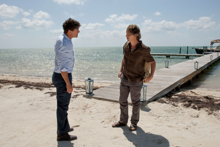 Kyle Chandler (John Rayburn) and Ben Mendelsohn (Danny Rayburn) in the Netflix Original Series BLOODLINE. Photo Credit: Saeed Adyani