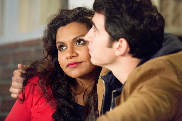 THE MINDY PROJECT: Mindy (Mindy Kaling, L) learns a lesson after Danny (Chris Messina, R) becomes frustrated with her chronic tardiness in the "Caramel Princess Time" episode of THE MINDY PROJECT airing Tuesday, Nov. 4 (9:30-10:00 PM ET/PT) on FOX. ?2014 Isabella Vosmikova/FOX