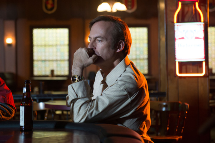 Bob Odenkirk as Jimmy McGill - Better Call Saul _ Season 1, Episode 10 - Photo Credit: Ursula Coyote/AMC
