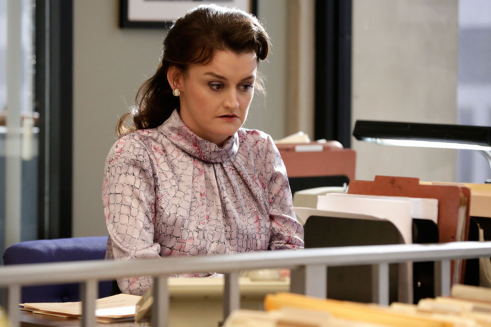 THE AMERICANS -- "One Day in the Life of Anton Baklanov" Episode 311 (Airs Wednesday, April 8, 10:00 PM e/p) Pictured: Alison Wright as Martha Hanson. CR: Patrick Harbon/FX