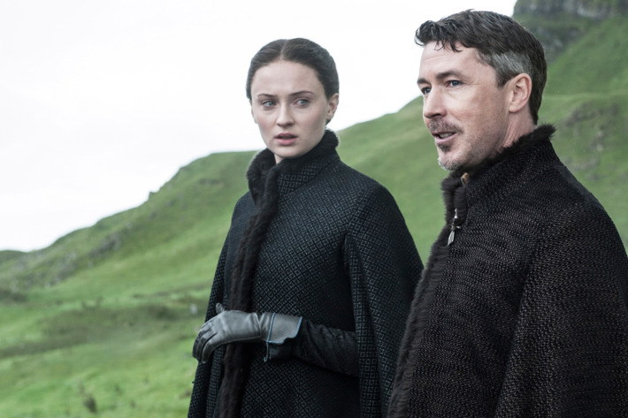 Sophie Turner, Aidan Gillen.