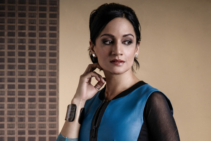 Archie Panjabi as Kalinda Sharma of the CBS series THE GOOD WIFE. Photo: Justin Stephens/CBS ??? 2014 CBS Broadcasting Inc. All Rights Reserved.