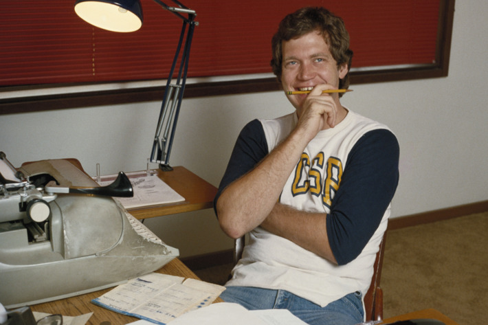 American comedian and television show host David Letterman, circa 1980. (Photo by Maureen Donaldson/Getty Images)