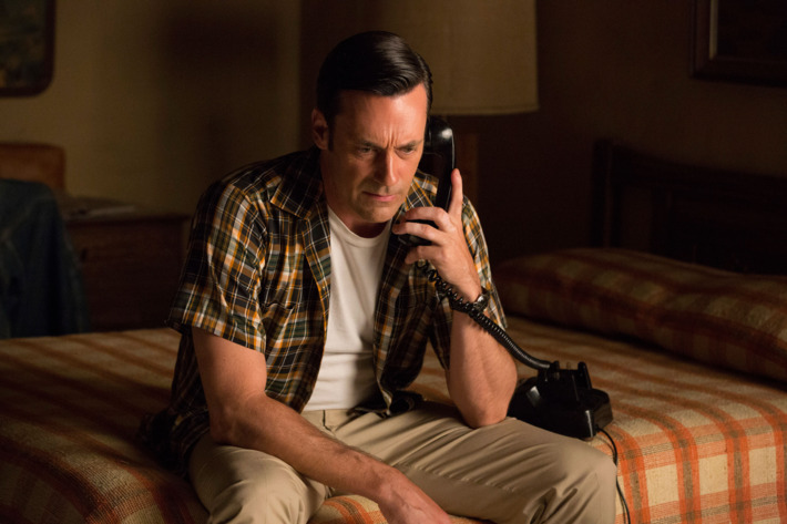 Jon Hamm as Don Draper - Mad Men _ Season 7B, Episode 14 - Photo Credit: Michael Yarish/AMC