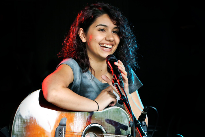 Alessia Cara performs her Hit Song "Here" at Edge 102.1 Radio Station in Toronto