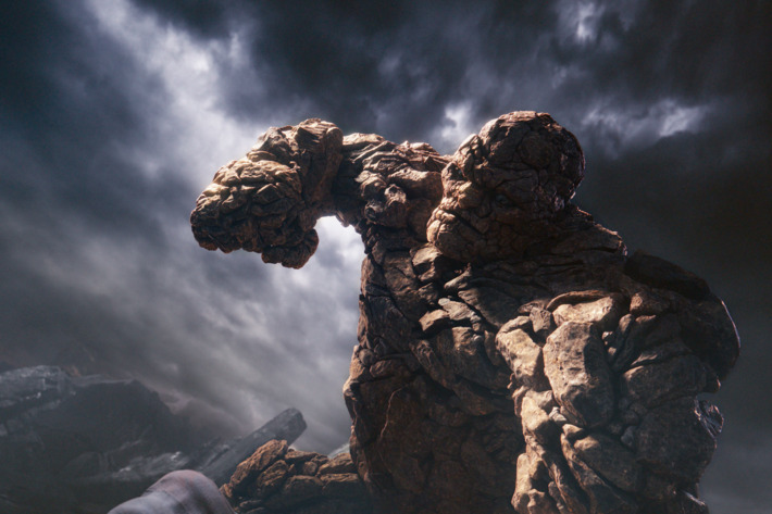 TR0135_v133_MPCc The Thing's stone body gives him epic strength and makes him virtually indestructible. Photo credit: Courtesy Twentieth Century Fox.