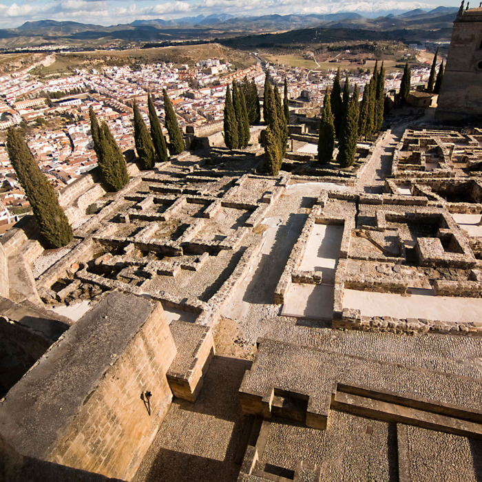 Visit to the fortress of La Mota in Spain