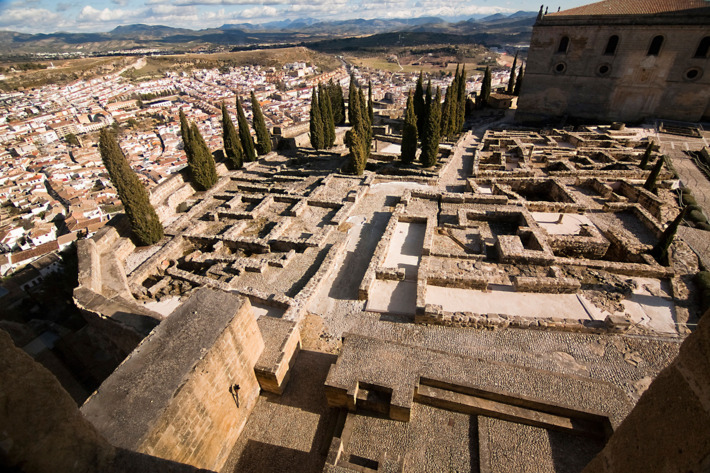 Visit to the fortress of La Mota in Spain