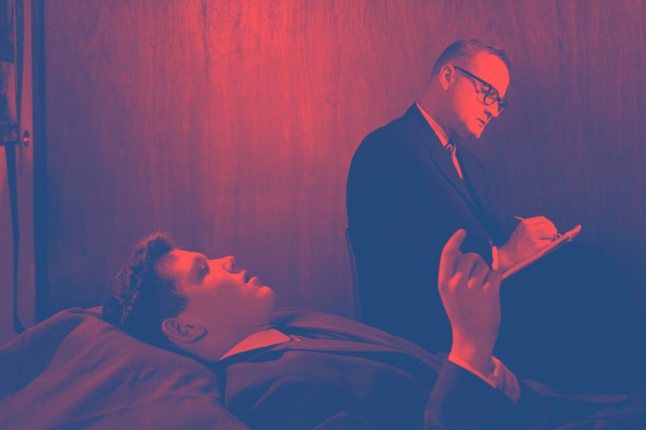 Man and his psychotherapist