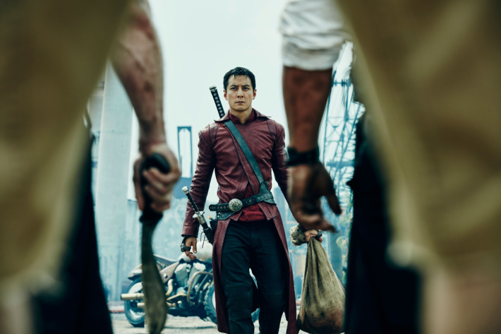Daniel Wu as Sunny - Into the Badlands _ Season 1, Episode 4 - Photo Credit: James Minchin III/AMC