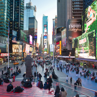 USA, New York City, Manhattan, Times Square