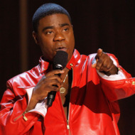 File photo of Morgan speaking during the taping of the Spike TV special tribute "Eddie Murphy: One Night Only" at the Saban theatre in Beverly Hills