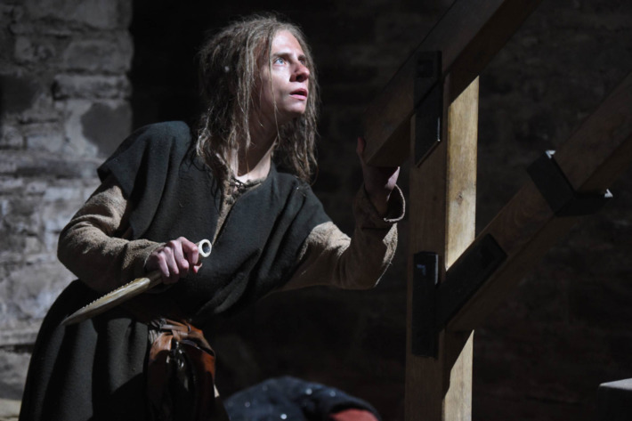 THE BASTARD EXECUTIONER - "The Bernadette Maneuver/Cynllwyn Bernadette" Episode 109 (Airs Tuesday, November 10, 10:00 pm/ep) Pictured: Darren Evans as Ash y Goedwig. CR: Ollie Upton/FX