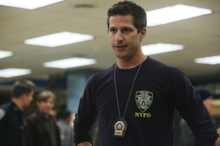BROOKLYN NINE-NINE: L-R: Andy Samberg in the “Ava” episode of BROOKLYN NINE-NINE airing Sunday, Nov. 22 (8:30-9:00 PM ET/PT) on FOX ©2015 Fox Broadcasting Co. Cr: FOX
