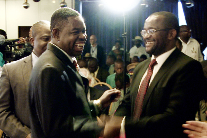 Douglas Mwonzora in a scene from Camilla Nielsson's DEMOCRATS, playing at the 58th San Francisco International Film Festival, April 23 - May 7, 2015.