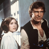 Carrie Fisher, Mark Hamill, Harrison Ford