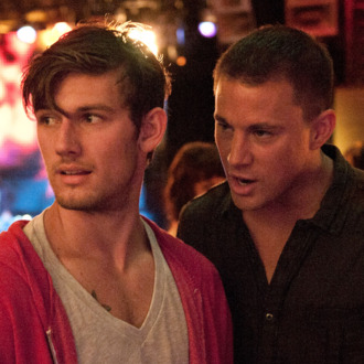 (L-r) ALEX PETTYFER as Adam/The Kid and CHANNING TATUM as Mike in Warner Bros. Pictures’ dramatic comedy “MAGIC MIKE,” a Warner Bros. Pictures release.Photo by Claudette Barius