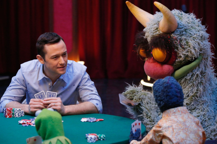 JOSEPH GORDON-LEVITT, KERMIT THE FROG, THE GREAT GONZO, BIG MEAN CARL