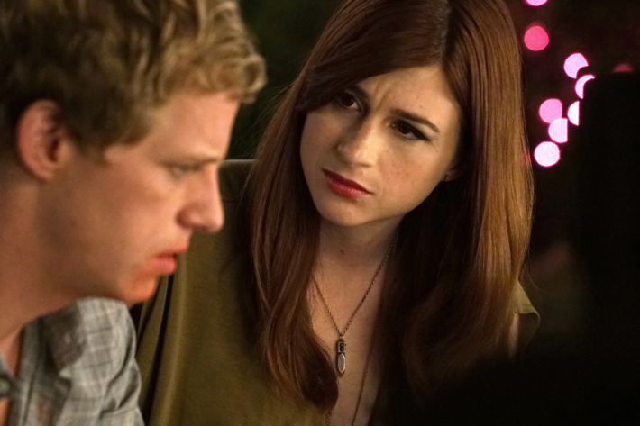 YOU'RE THE WORST -- "The Heart is a Dumb Dumb" -- Episode 213 (Airs Wednesday, December 9, 10:30 pm e/p) Pictured: Aya Cash as Gretchen. CR: Byron Cohen/FX