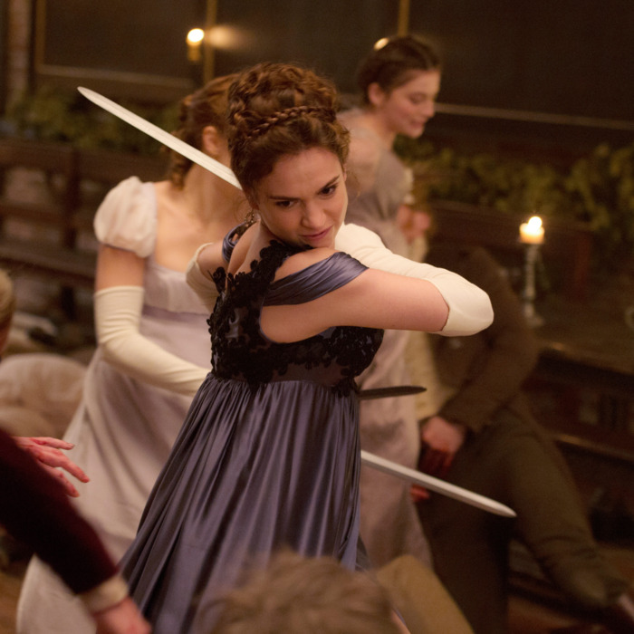 Lily James;Bella Heathcote