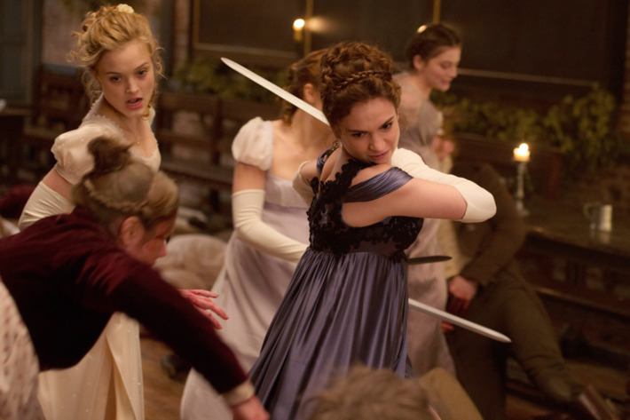 Lily James;Bella Heathcote