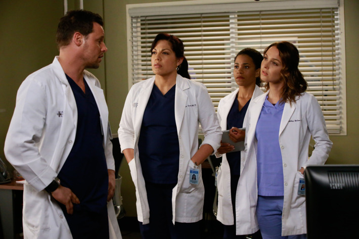 JUSTIN CHAMBERS, SARA RAMIREZ, KELLY MCCREARY, CAMILLA LUDDINGTON