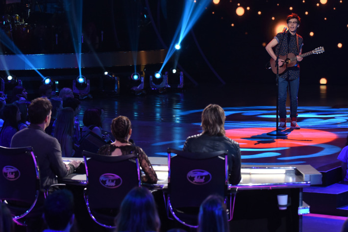 AMERICAN IDOL: Contestant MacKenzie Bourg performs in the “Wildcard Night: Judges Pick” episode of AMERICAN IDOL airing Wednesday, Feb. 24 (8:00-9:01 PM ET/PT) on FOX. © 2016 Fox Broadcasting Co. Cr: Ray Mickshaw / FOX.