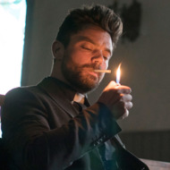 Dominic Cooper as Jesse Custer - Preacher _ Season 1, Episode 1 - Photo Credit: Lewis Jacobs/AMC