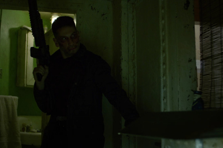 Jon Bernthal as Frank Castle.