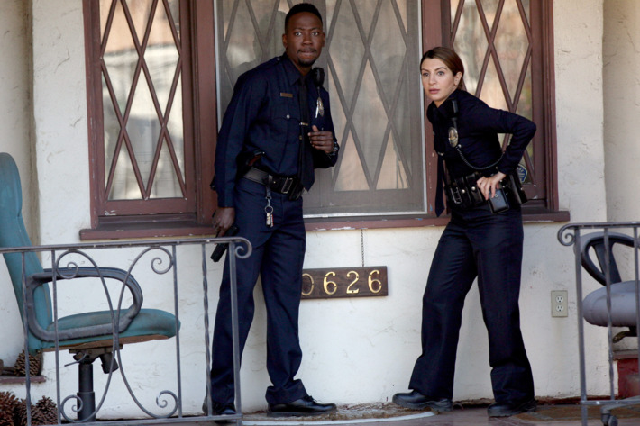 NEW GIRL: L-R: Lamorne Morris and guest star Nasim Pedrad in the "D-Day" episode of NEW GIRL airing Tuesday, March 22 (8:00-8:30 PM ET/PT) on FOX. ©2016 Fox Broadcasting Co. Cr: Adam Taylor/FOX