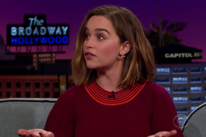 Emilia Clarke.