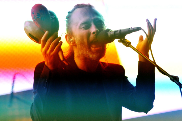 Radiohead Perform At The 02 Arena