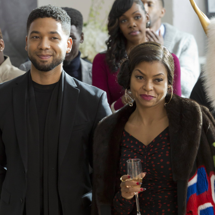 EMPIRE: Pictured L-R: Jussie Smollett and Taraji P. Henson in the
