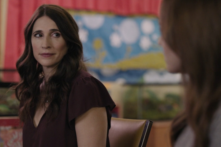 Michaela Watkins as Valerie, Tara Lynne Barr as Laura.