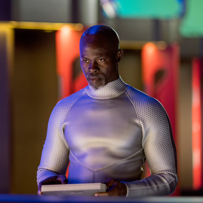 WAYWARD PINES: Djimon Hounsou in the “Bedtime Story” season finale episode of WAYWARD PINES airing Wednesday, July 27 (9:00-10:00 PM ET/PT) on FOX. ©2016 Fox Broadcasting Co. Cr: Ed Araquel/FOX