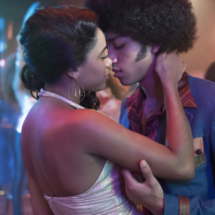 Herizen Guardiola as Mylene, Justice Smith as Ezekiel.