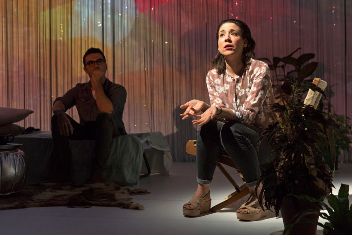 Dramaturgy by Oded LittmanDesign & Cinematography by Aya ZaigerMusic by Gai Sherf & Rona KenanLighting design by Adi ShimronyPuppetry and hand-painted miniature sets combine with live filmmaking and projected video feeds, as a Lilliputian universe is c