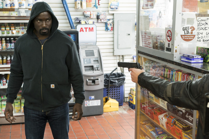 Mike Colter as Luke Cage.